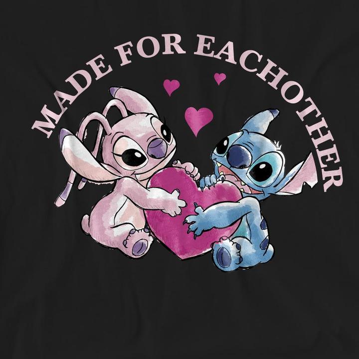 Produktbild Lilo & Stitch Made For Each Other TShirt (M)
