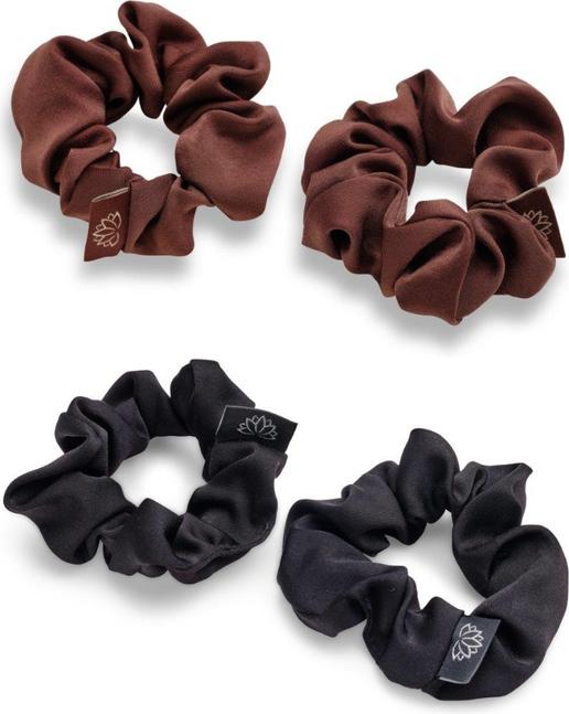 Immagine prodotto Trisa Capelli - ECO Satin Scrunchie Brown (Elastico per capelli)