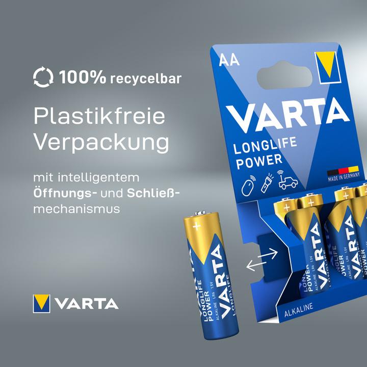 Immagine prodotto Varta potenza a lunga durata (10 pz., AA, 2970 mAh)