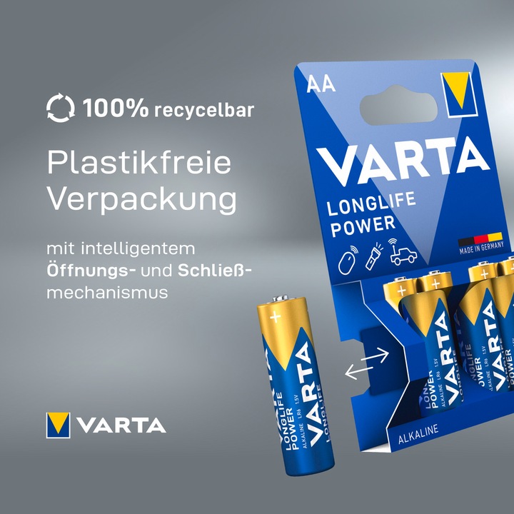 Image du produit Varta une puissance durable (10 pcs, AA, 2970 mAh)