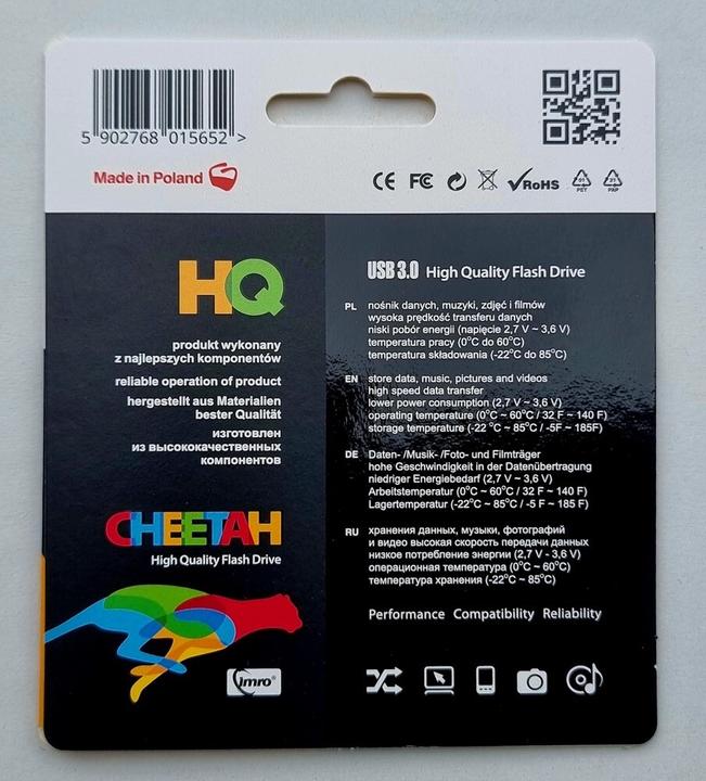 Actual product image IMRO pendrive 256GB USB 3.0 Cheetah (256 GB)