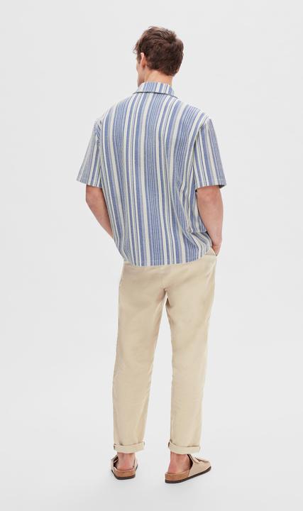 Produktbild Selected Gestreiftes Kurzarmhemd (L)