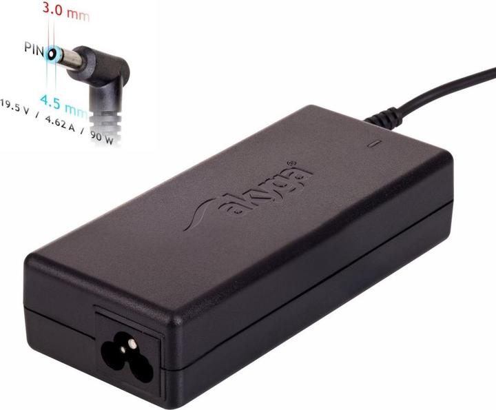 Immagine prodotto Akyga AK-ND-26 - Notebook - Interno - 100 - 250 V - 50 - 60 Hz - 90 W - 19,5 V (90 W)