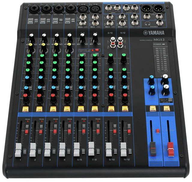 Image du produit Yamaha Mg12 (Studio et mixeur live)
