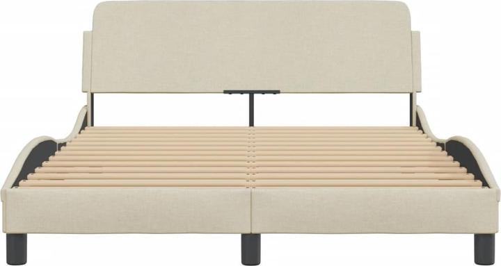 Image du produit VidaXL Cadre de lit avec tête de lit en tissu (140 x 190 cm)