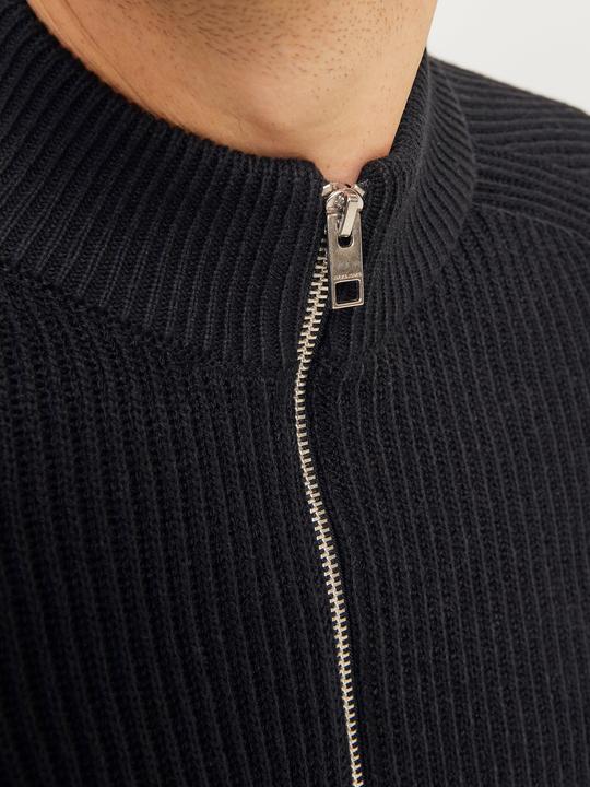 Produktbild Jack & Jones Plus Size Strickpullover mit Halber Reissverschluss Strickpullover mit Halber Reissverschluss (6XL)