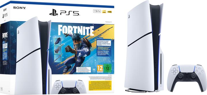 Produktbild Sony PlayStation 5 Slim Chassis E 825GB Bundle Fortnite