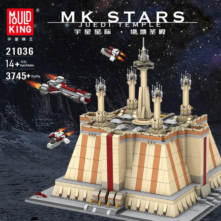 Actual product image Mould King Jedi Temple