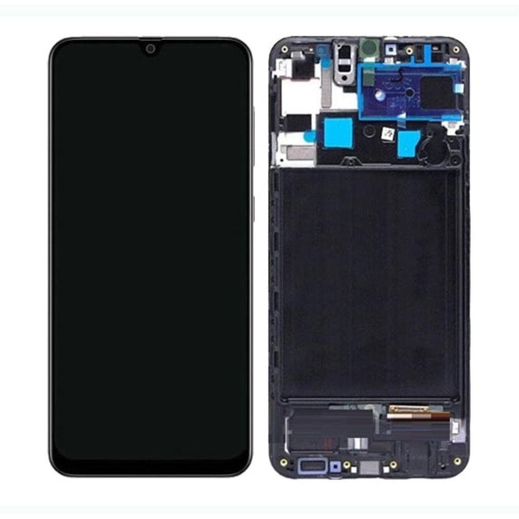 Samsung Galaxy A50s LCD Display Original - Black (Display, Galaxy A50s), Mobilgerät Ersatzteile, Sch