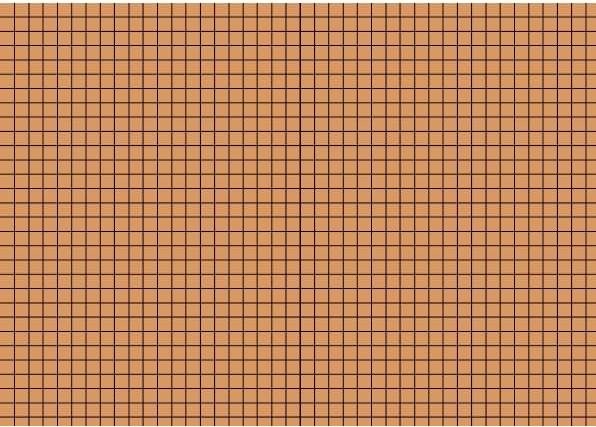 Schede A5 a scacchi arancioni PU=100 pezzi (A5, 180 g/m²)