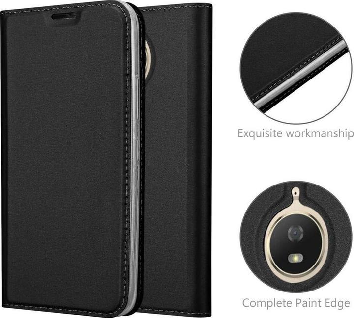Actual product image Cadorabo Book Classy Style Cover (Motorola Moto G5S Plus)