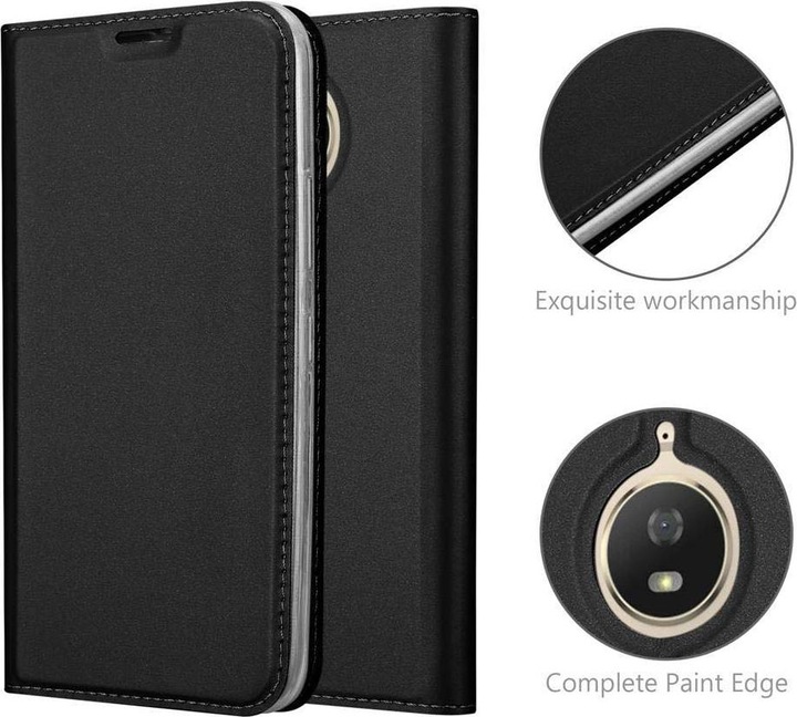 Produktbild Cadorabo Book Classy Style Cover (Motorola Moto G5S Plus)