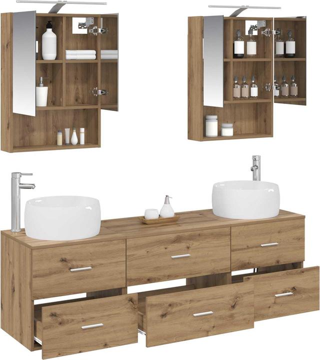 Produktbild vidaXL Badezimmermöbel-Set