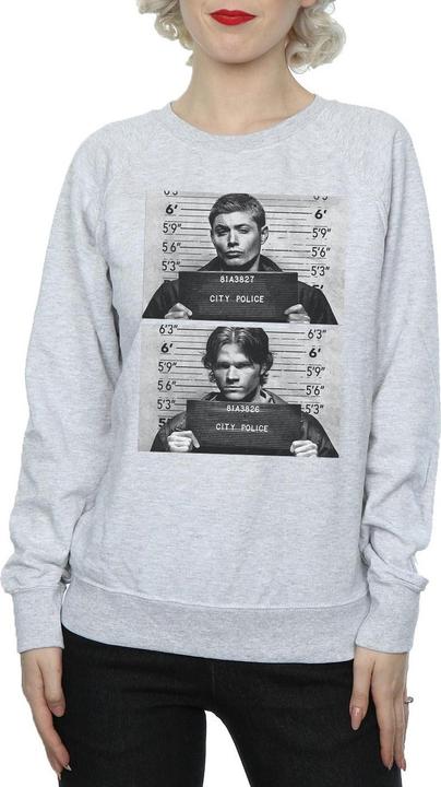 Image du produit Supernatural Sweatshirt Winchester Mugshot Femme/Femme (XXL)