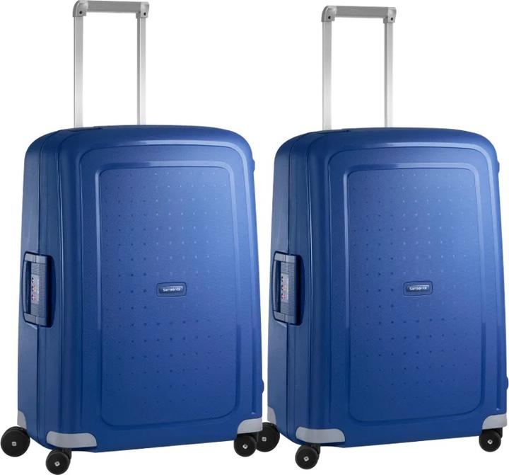 Samsonite S'cure Spinner 69cm Duo Pack dunkelblau (79 l)