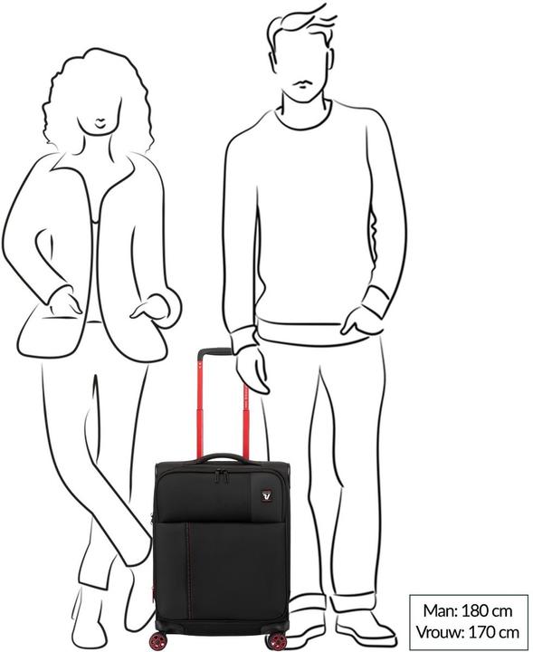 Produktbild Roncato Move 4 Rollen Kabinentrolley 55 cm mit Dehnfalte (40 l)