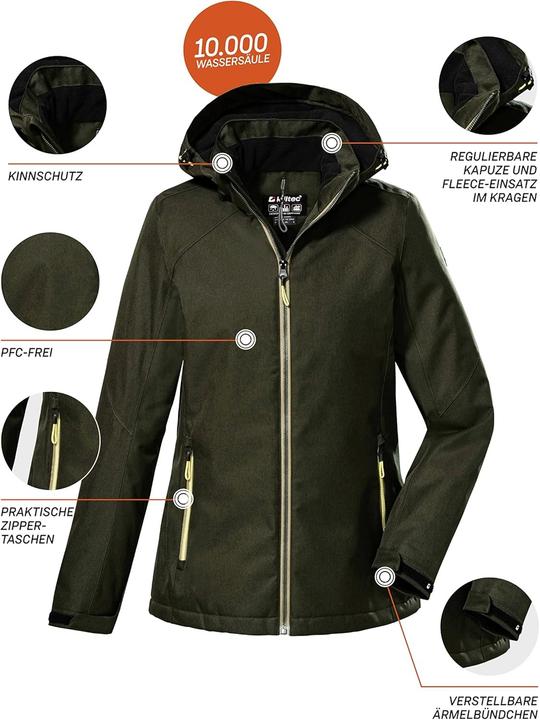 Produktbild Killtec Giacca da Esterno con Cappuccio Amovibile (44)