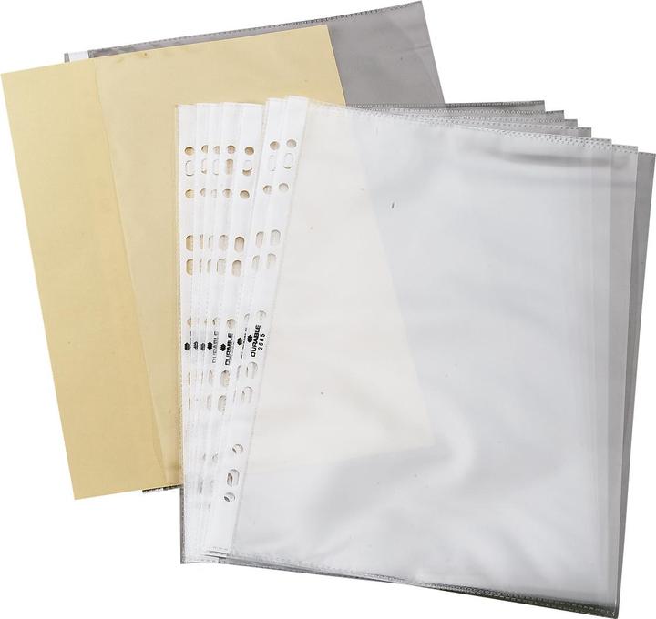 Image du produit Durable Pochettes en plastique en polypropylène (15 x 21 cm, 100x)