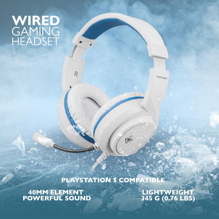 Actual product image Deltaco Gaming Stereo Gaming Headset (Cable)
