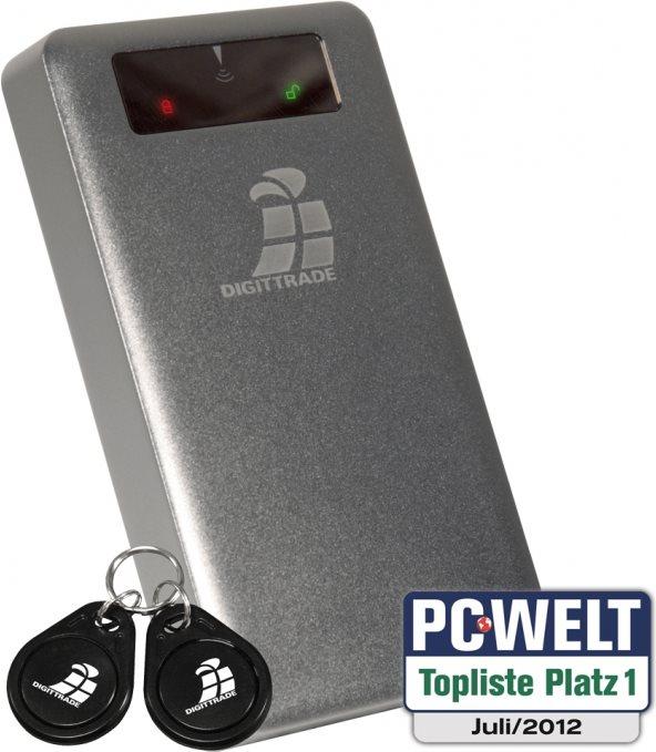 Produktbild Digittrade RS256 500GB RFID Security externe SSD - 256-Bit AES Verschluesselung 6,35cm 2,5Zoll Alu-Gehaeuse... (0.50 TB)