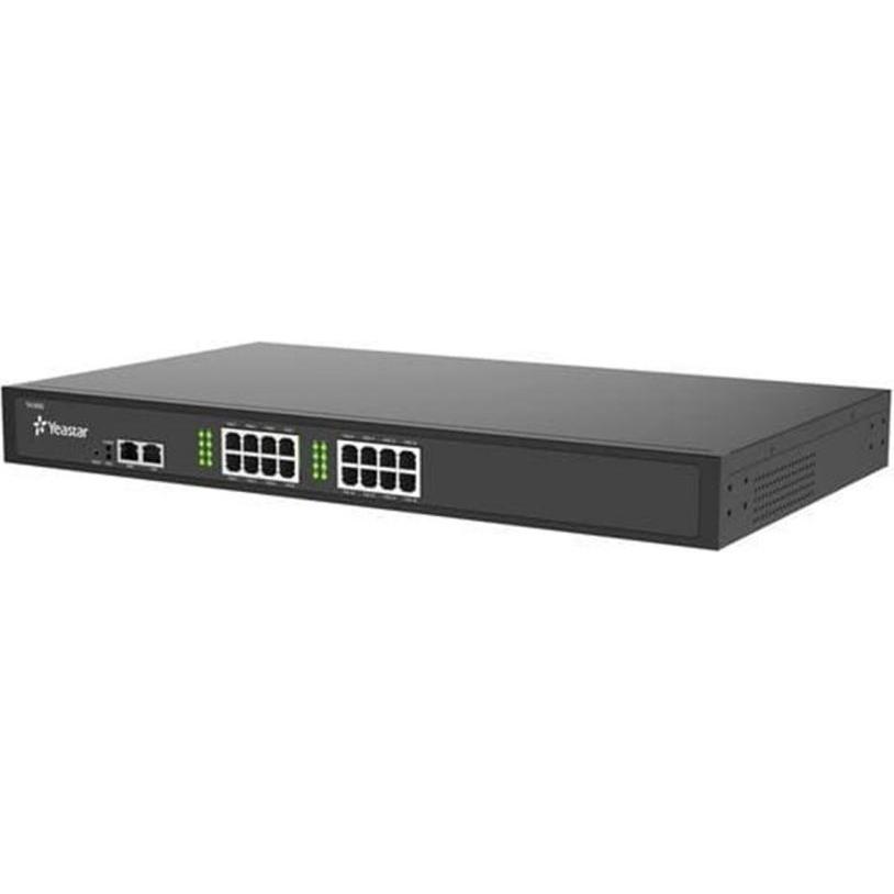 Yeastar VoIP-Gateway TA1600 16xFXS RJ11 bzw. 1xFXS RJ21, Router