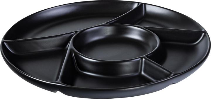 Produktbild Cocon Fondueteller 6 Stück Schwarz matt