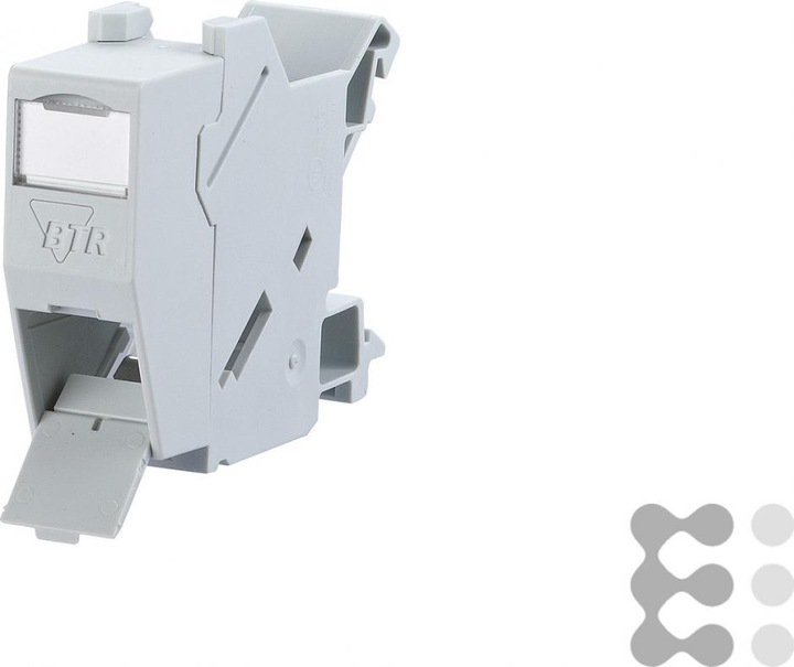 Produktbild Metz Connect BTR 10x E-DAT modul REG 8(8) IP20 unbestueckt zur Montage auf Hutschiene TH35 1TE >18mm lichtgrau...