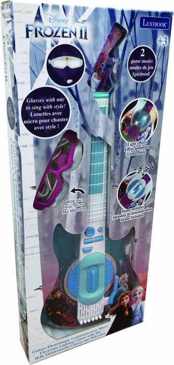 Produktbild Lexibook Disney Frozen - Electronic Lighting Guitar (K260FZ) (Multilingual)