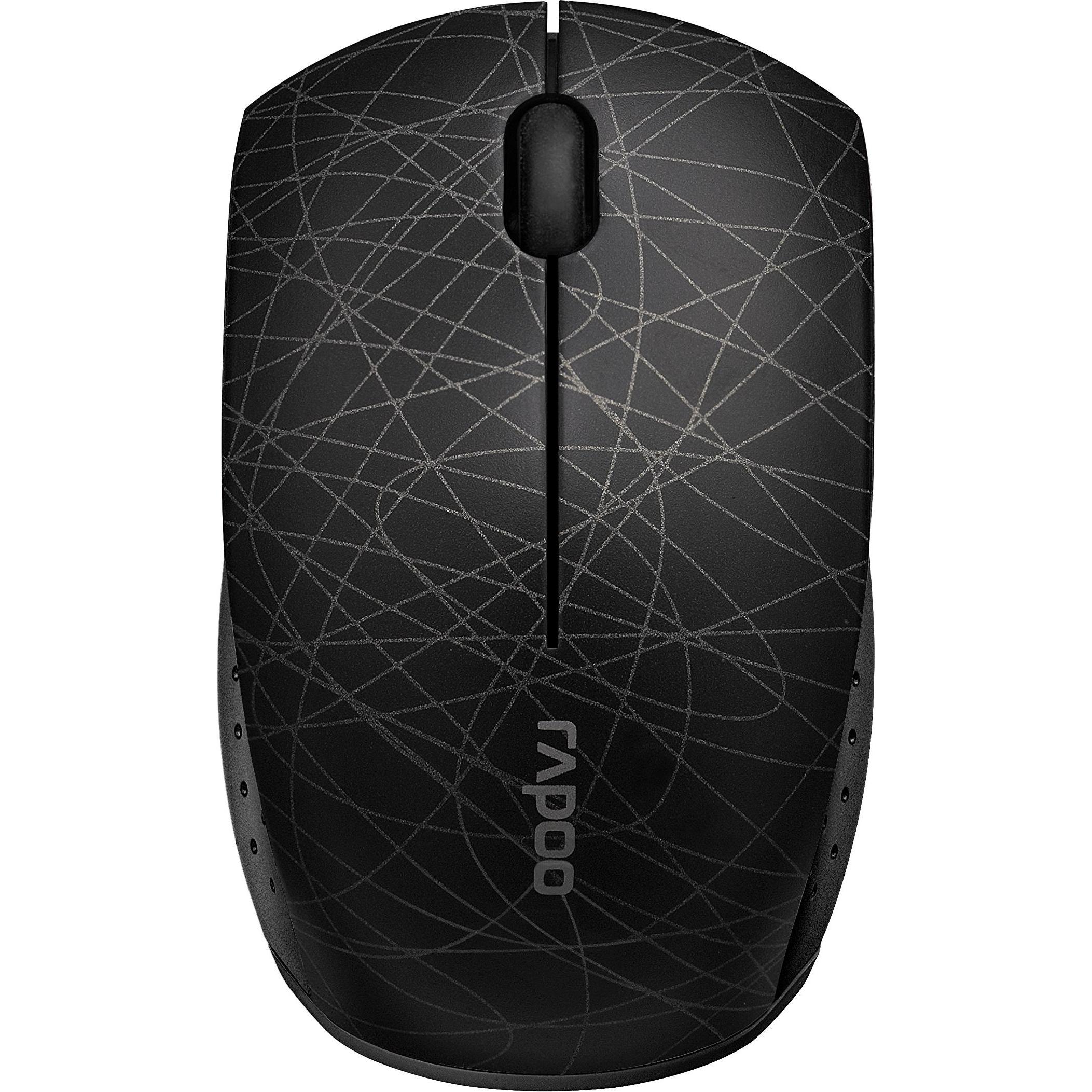 Thumbnail - Rapoo 3300P Plus (Kabellos), Maus, Schwarz