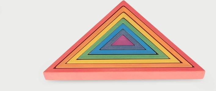 Produktbild TickiT Rainbow Architect Triangles