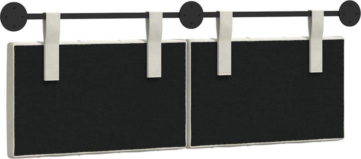 Actual product image vidaXL Modernes Kopfteil (130 x 7 x 7 cm)