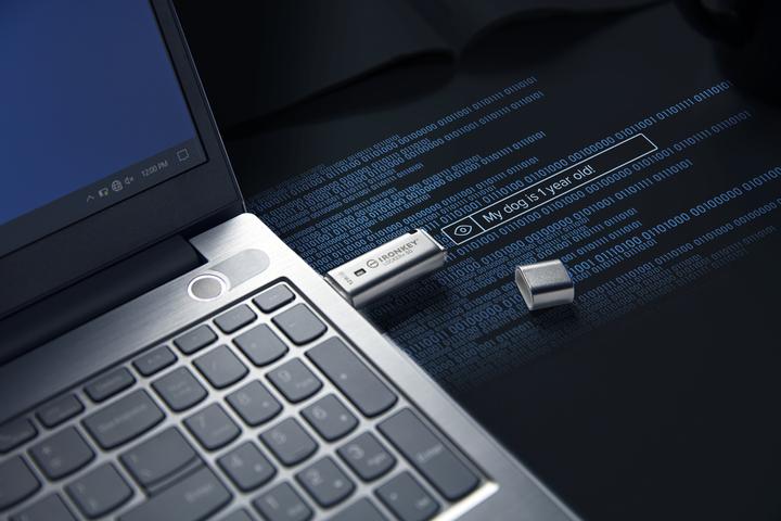 Image du produit Kingston IronKey Locker+ 50 (128 Go, USB-A)