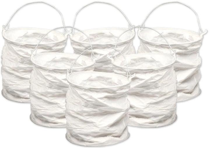 Actual product image Ursus Lampion Ø 8 cm white, 6 pieces (6 x)