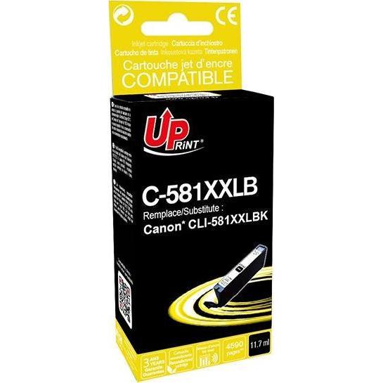 Print Druckerzubehör Uprint UPrint Canon CLI-581XXLB Schwarz (BK) (C-581XXLB-UP)