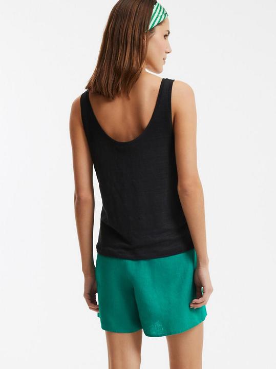 Immagine prodotto La Redoute Collections Lockeres Tanktop aus Leinen mit Rundhalsausschnitt (XS)