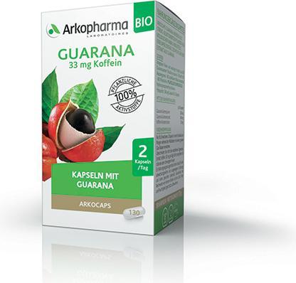 Actual product image Arkopharma Arkocaps Bio Guarana Kapseln (130 Piece, Capsules, 119 g)
