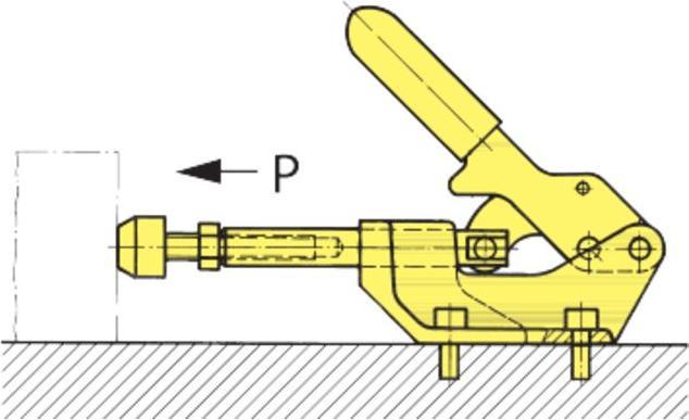 Actual product image Amf Push-pull type toggle clamp