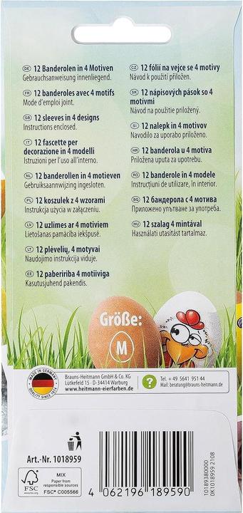 Actual product image Brauns Heitmann Crazy Eggs (1 x, Ø 17 x 8 cm)