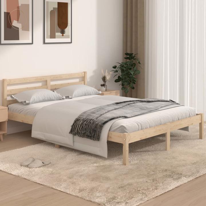 Actual product image vidaXL Bettrahmen (140 x 190 cm)