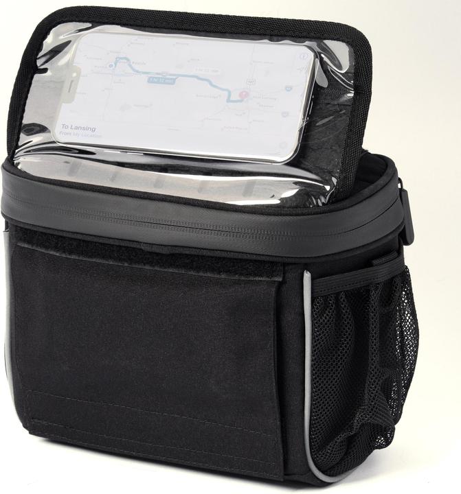 Produktbild Wozinsky Fahrrad Lenkertasche Fahrrad Umhängetasche juodas (WBHBB-01) (4 l, Lenkertasche)