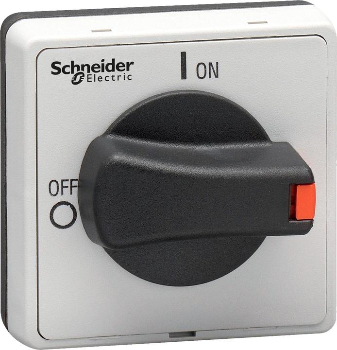 Actual product image Schneider TeSys VLS rotary handle, IEC IP65 and NEMA in black VLSH4S5B