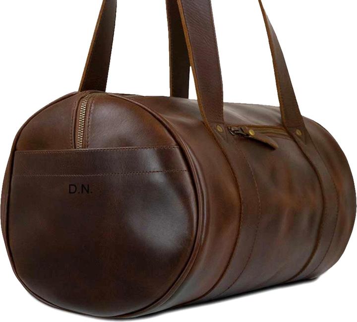 Immagine prodotto Buckle & Seam Borsone in pelle Chap Brown / Dot (16.50 l)