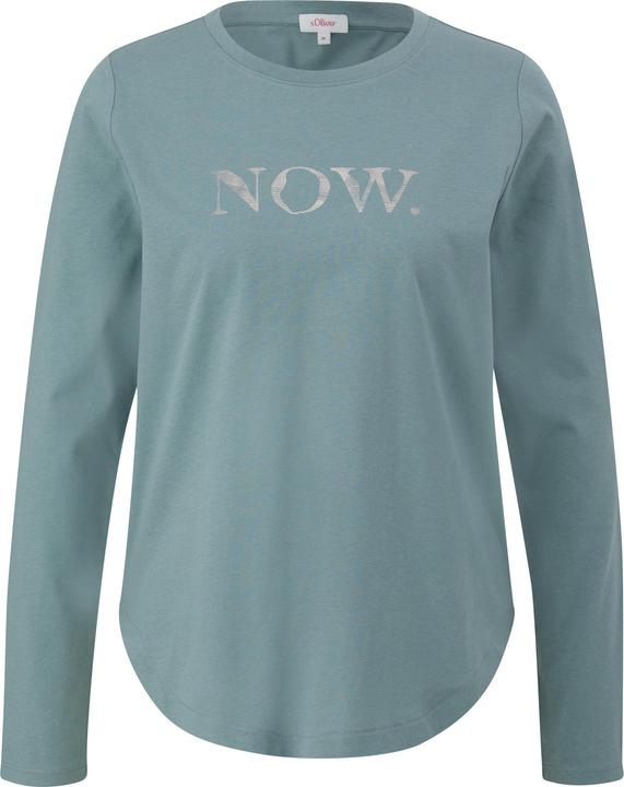 Produktbild s.Oliver T-Shirt Longsleeve mit Frontprint (40)