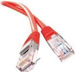 Actual product image Exertis Connect Patch cable Cat. 5e, U/UTP, copper, red, 1.0 m Low-priced patch cable with 20 years (U/UTP, CAT5e, 1 m)