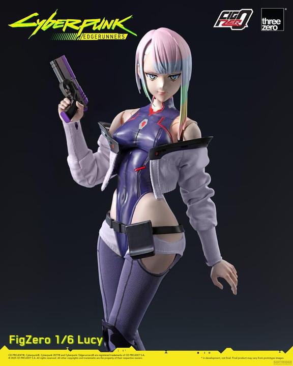 Produktbild ThreeZero Cyberpunk: Edgerunners FigZero Actionfigur 1/6 Lucy 29 cm