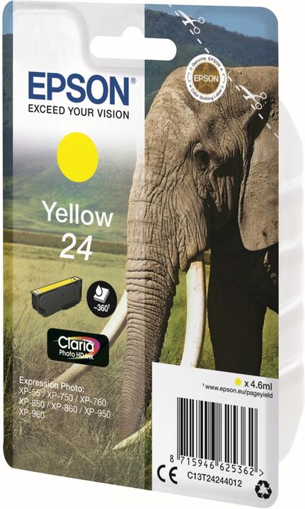 Produktbild Epson 24 Claria Photo HD (Y)