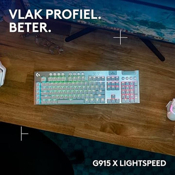 Image du produit Logitech G915 X Lightspeed (ING. Int., Sans fil, Filaire)