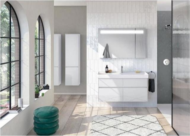 Produktbild Villeroy & Boch V&B Waschtischunterschrank COLLARO 1154x546x444mm m LED Bel Glossy White (115.5 x 44.5 x 54.5 cm)