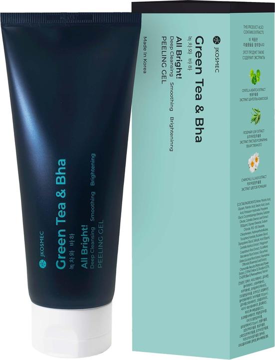 Actual product image JKosmec All Bright Green Tea and BHA Basic Peeling Gel (Cleansing scrub, 180 ml)