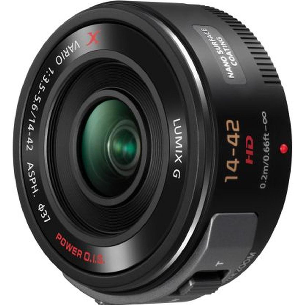 Panasonic 14-42mm f/3.5-5.6 ASPH. PZ Power O.I.S. (Micro Four Thirds, Micro Four Thirds), Objektiv, 